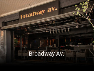 Jetzt bei Broadway Av. einen Tisch reservieren