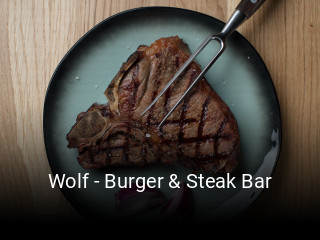 Wolf - Burger & Steak Bar online reservieren