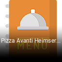 Jetzt bei Pizza Avanti Heimservice einen Tisch reservieren