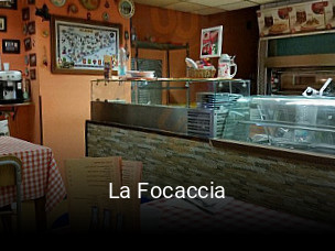 Jetzt bei La Focaccia einen Tisch reservieren