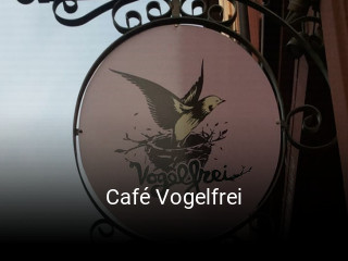 Café Vogelfrei online reservieren