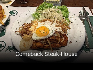 Jetzt bei Comeback Steak-House einen Tisch reservieren