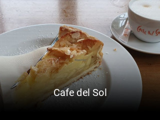 Jetzt bei Cafe del Sol einen Tisch reservieren