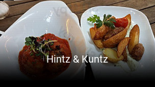 Jetzt bei Hintz & Kuntz einen Tisch reservieren