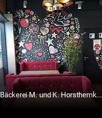 Jetzt bei Bäckerei M. und K. Horsthemke GmbH einen Tisch reservieren