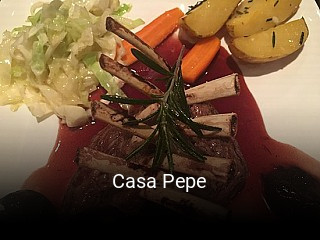 Jetzt bei Casa Pepe einen Tisch reservieren