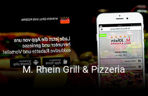 M. Rhein Grill & Pizzeria tisch reservieren