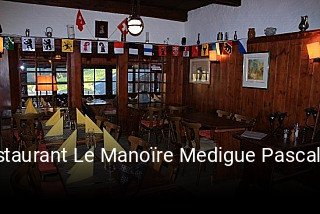 Restaurant Le Manoïre Medigue Pascale Frederic tisch reservieren