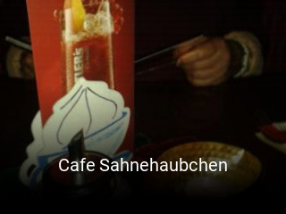 Cafe Sahnehaubchen tisch reservieren