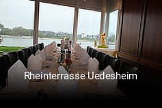 Rheinterrasse Uedesheim tisch buchen
