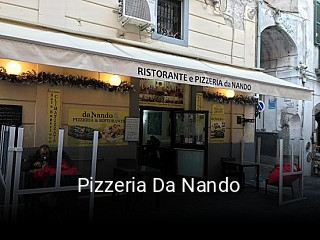 Jetzt bei Pizzeria Da Nando einen Tisch reservieren
