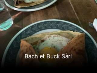 Jetzt bei Bach et Buck Sàrl einen Tisch reservieren