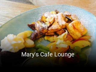 Jetzt bei Mary's Cafe Lounge einen Tisch reservieren