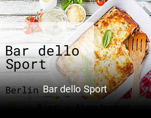 Jetzt bei Bar dello Sport einen Tisch reservieren