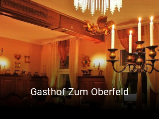 Gasthof Zum Oberfeld reservieren
