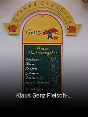 Klaus Genz Fleisch- und Wurstwaren e.K. online reservieren