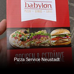 Pizza Service Neustadt tisch reservieren