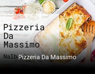 Jetzt bei Pizzeria Da Massimo einen Tisch reservieren