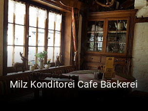 Milz Konditorei Cafe Bäckerei online reservieren