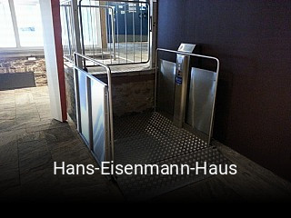 Jetzt bei Hans-Eisenmann-Haus einen Tisch reservieren