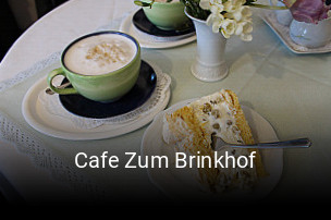 Jetzt bei Cafe Zum Brinkhof einen Tisch reservieren