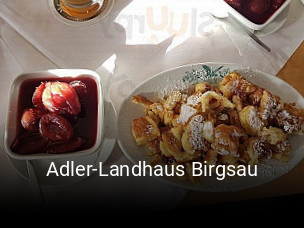 Adler-Landhaus Birgsau tisch buchen
