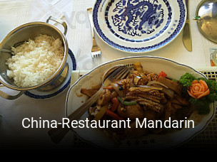 Jetzt bei China-Restaurant Mandarin einen Tisch reservieren