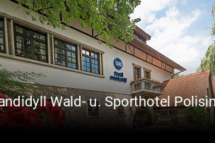 Landidyll Wald- u. Sporthotel Polisina tisch reservieren