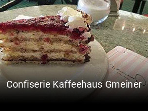 Confiserie Kaffeehaus Gmeiner online reservieren