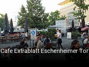 Jetzt bei Cafe Extrablatt Eschenheimer Tor einen Tisch reservieren