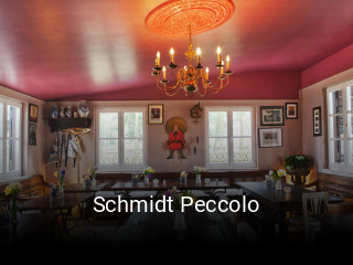 Schmidt Peccolo online reservieren