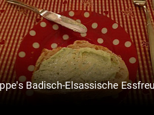 Hoppe's Badisch-Elsassische Essfreude tisch buchen