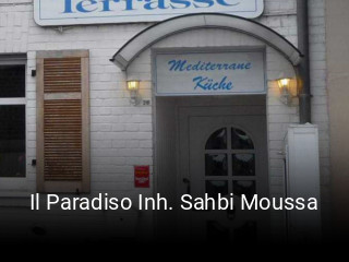 Jetzt bei Il Paradiso Inh. Sahbi Moussa einen Tisch reservieren