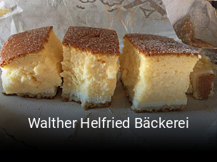 Walther Helfried Bäckerei tisch buchen