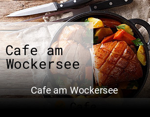 Cafe am Wockersee reservieren