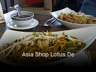 Asia Shop Lotus.De tisch reservieren