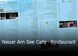 Neuer Am See Cafe - Restaurant online reservieren