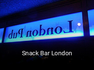 Snack Bar London tisch buchen