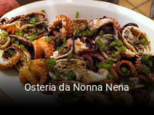 Jetzt bei Osteria da Nonna Nena einen Tisch reservieren