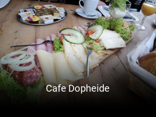 Cafe Dopheide tisch reservieren
