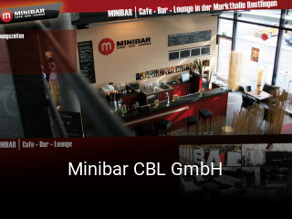 Jetzt bei Minibar CBL GmbH einen Tisch reservieren