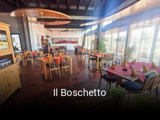 Jetzt bei Il Boschetto einen Tisch reservieren