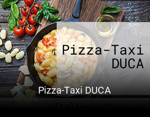 Pizza-Taxi DUCA online reservieren