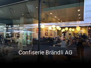 Confiserie Brändli AG tisch reservieren