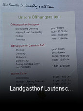 Landgasthof Lautenschlager online reservieren