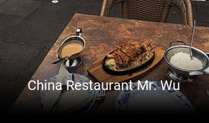 Jetzt bei China Restaurant Mr. Wu einen Tisch reservieren
