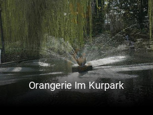 Orangerie Im Kurpark tisch buchen