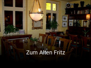 Zum Alten Fritz online reservieren