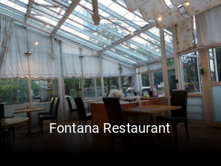 Jetzt bei Fontana Restaurant einen Tisch reservieren