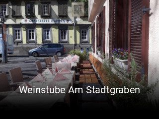 Weinstube Am Stadtgraben online reservieren